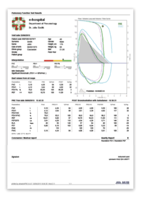 New Spirolab III, Spirometer - Medical equipment / Equipo medico - Mediventa USA